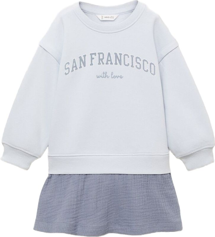 Mango Kids - Sweatjurk - Katoen en Polyester