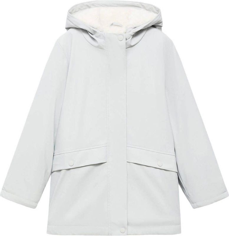 Mango - Kids Jas - Vrolijk - Met Capuchon - Voor Herfst