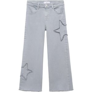 MANGO KIDS - Jeans - Duifblauw - Wide Leg - Lang/maxi