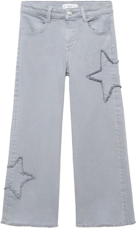 MANGO KIDS - Jeans - Duifblauw - Wide Leg - Lang/maxi