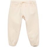 Mango Kids - Broek - Zacht 100% Katoen - Elastische Tailleband - Vijf Zakjes