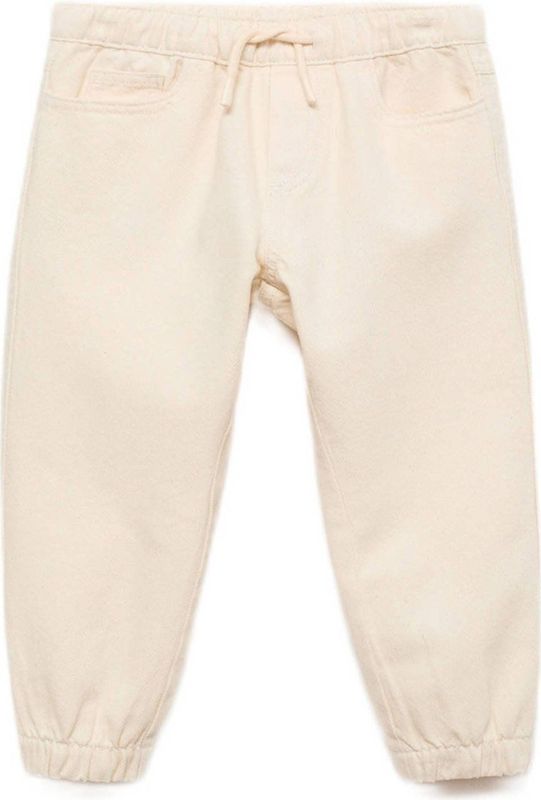 Mango Kids - Broek - Zacht 100% Katoen - Elastische Tailleband - Vijf Zakjes
