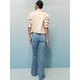 Mango - Flared Jeans - Lichtblauw - Denim