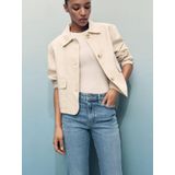 Mango - Flared Jeans - Lichtblauw - Denim