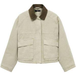 MANGO TEEN - Jack - Lichtgroen - Gevoerd - Voor Meisjes