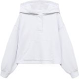 Mango - Kids - Sweater - Met Capuchon - 100% Katoen