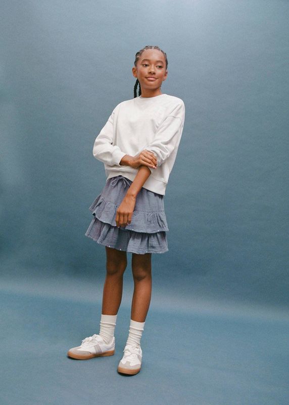 Mango Kids - Sweater - Lichtblauw