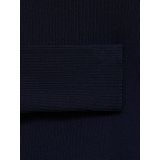 Mango - Top - Blauw - Lange Mouwen - V-hals