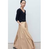 MANGO - LUCCAV - Trui - Navy - V-hals - Lange Mouw