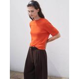 MANGO - LUCCAS - Trui - Donkeroranje