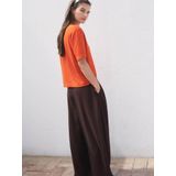 MANGO - LUCCAS - Trui - Donkeroranje