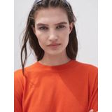 MANGO - LUCCAS - Trui - Donkeroranje