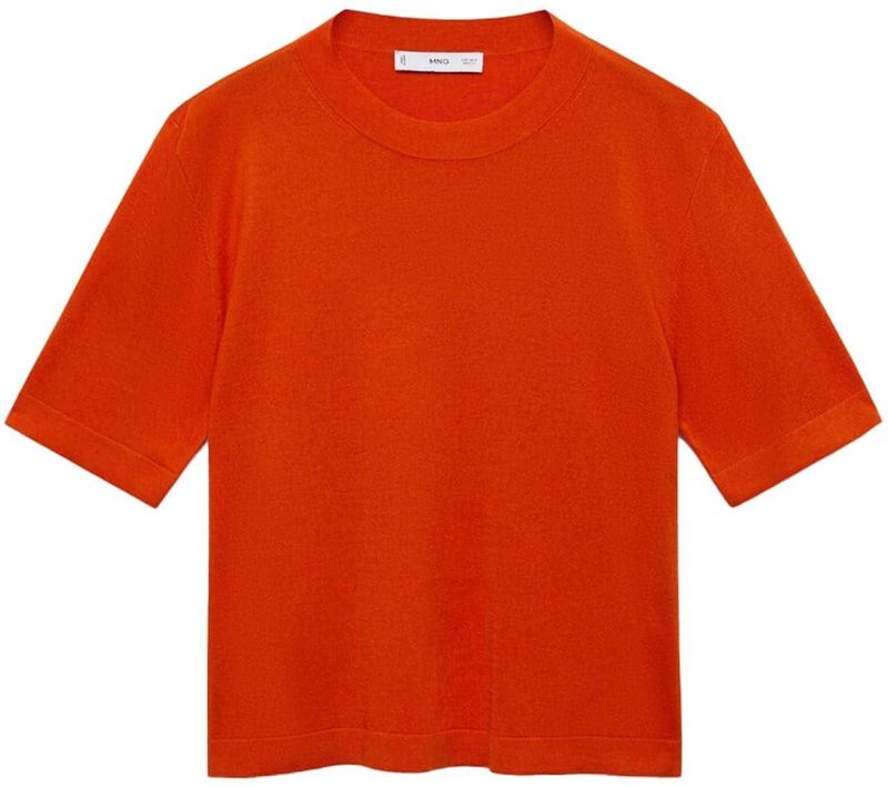 MANGO - LUCCAS - Trui - Donkeroranje