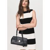 Mango - Cocktailjurk - Fijn Gebreid - Mouwloos - A-lijn - Mini Lengte