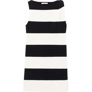 Mango - Cocktailjurk - Fijn Gebreid - Mouwloos - A-lijn - Mini Lengte