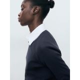 Mango - Top - Donkerblauw