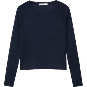 Mango - Top - Donkerblauw