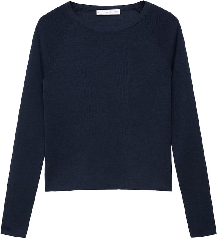 Mango - Top - Donkerblauw