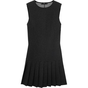 MANGO - Jurk 'JOLIE' - Grijs Gemêleerd - Jerseyjurk
