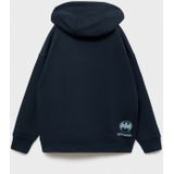 MANGO KIDS - BATBOSS - Sweatshirt - Blauw - Capuchon