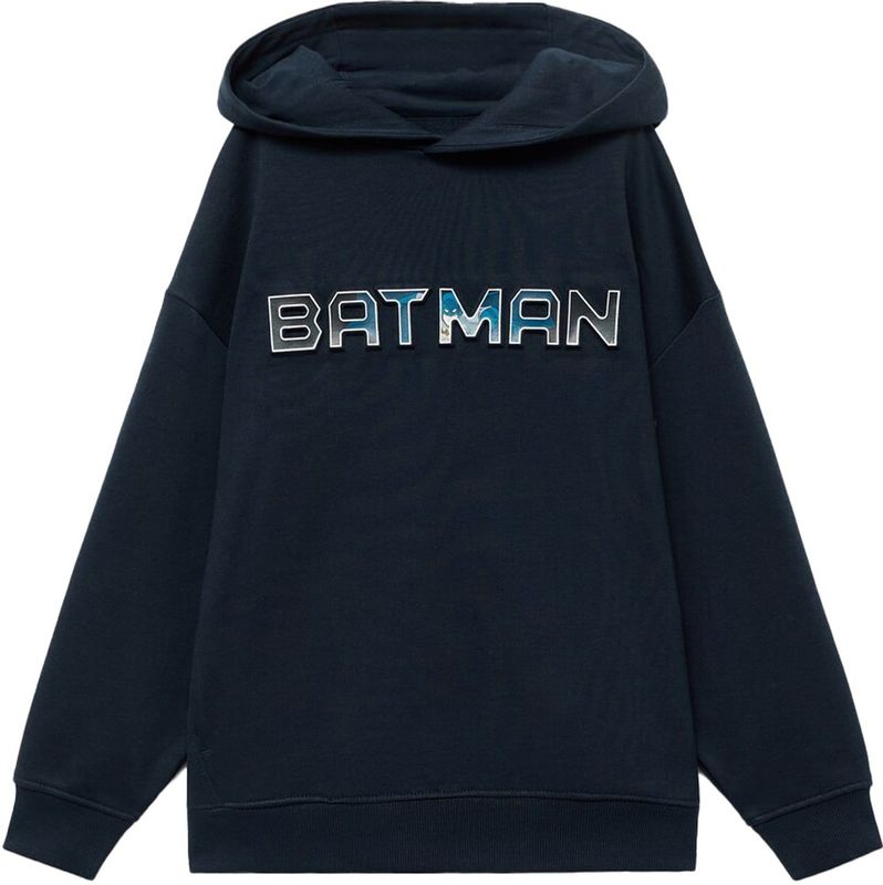 MANGO KIDS - BATBOSS - Sweatshirt - Blauw - Capuchon