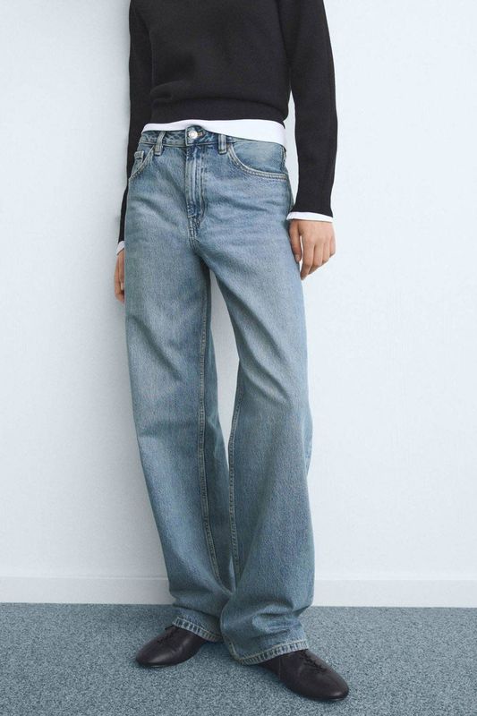 MANGO - MIAMI - Jeans - Blauw - Denim