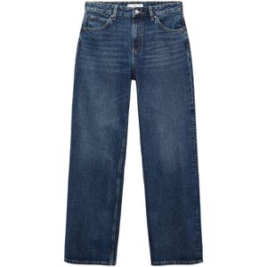 MANGO - MIAMI - Jeans - Blauw - Regular Fit - Heavy Washed