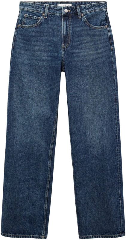 MANGO - MIAMI - Jeans - Blauw - Regular Fit - Heavy Washed