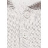 Mango Kids - Gebreide Trui - Met Capuchon - Kangoeroezak