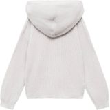 Mango Kids - Gebreide Trui - Met Capuchon - Kangoeroezak