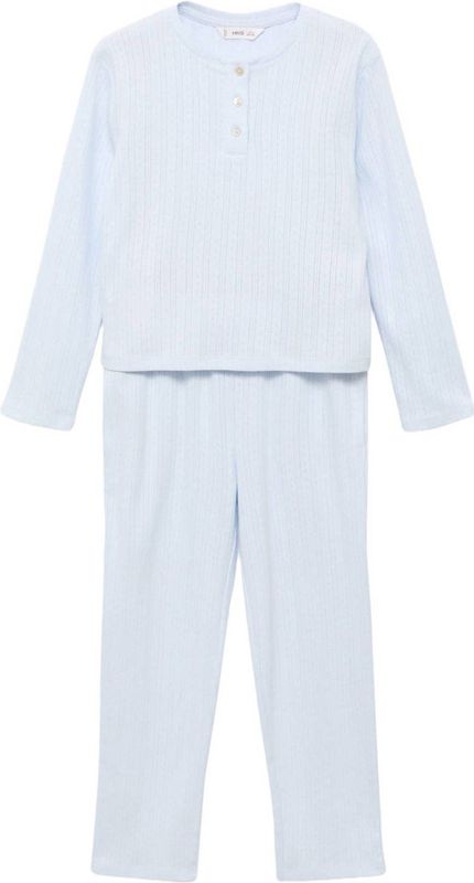 Mango Kids - Pyjama - Zacht - Lange Mouwen - Elastische Taille