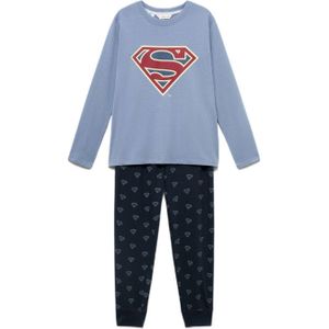 Mango Kids - Pyjamaset - Blauw - Superman