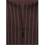 Mango - Top - Bruin - Mouwloos - Ronde Hals