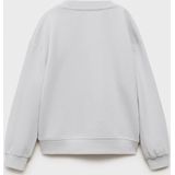 MANGO KIDS - Sweatshirt - Blauw - Familie - Losse Pasvorm - Lange Mouw
