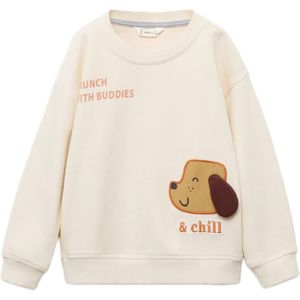 MANGO KIDS - Sweatshirt - Beige - CHILL