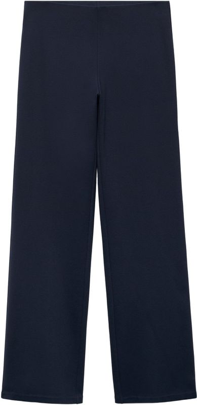 MANGO - Broek - Navy - BRIN - Regular Fit - High Waist