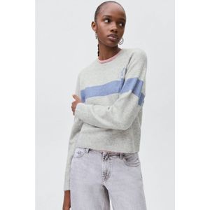 MANGO TEEN - Fijn Gebreide Trui - Grijs