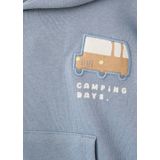 Mango - Kids - Sweater - 100% Katoen - Met Capuchon - Lange Mouwen