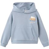 Mango - Kids - Sweater - 100% Katoen - Met Capuchon - Lange Mouwen