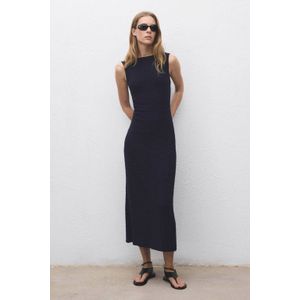 Mango - Bodycon Jurk - Marine