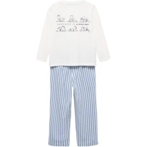 Mango Kids - Pyjama - Blauw