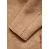 Mango - Kids - Reversible Jas - Bruin - Met Capuchon