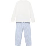 Mango Kids - Pyjama - Lichtblauw/Wit
