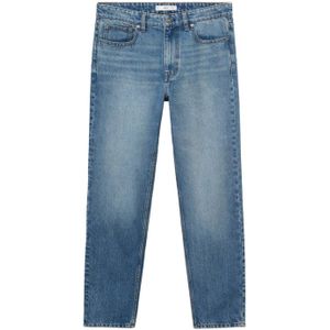 Mango - Jeans - Changeant Blauw - Regular Fit