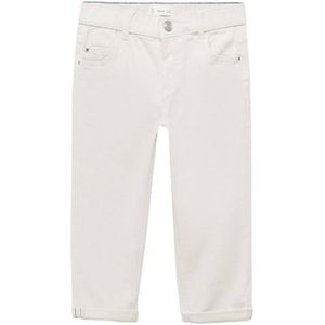 Mango - Kids Broek - Regular Fit - Katoen - Met Drukknoopsluiting