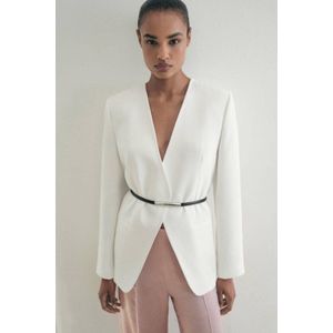 Mango - Palazzo Broek - Lichtroze - Wide Leg - Regular Waist