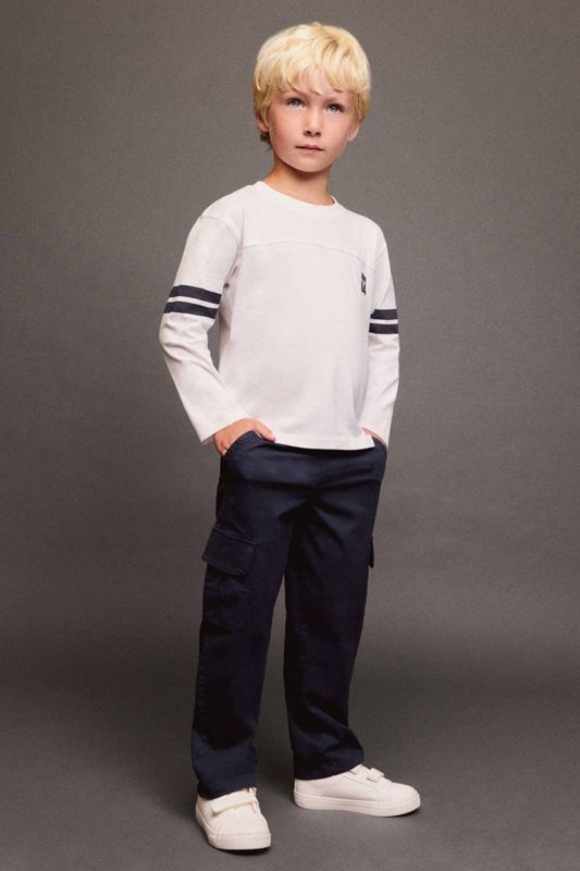 Mango - Cargobroek - Regular Fit - Stretchkatoen