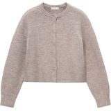 MANGO TEEN - Vest - Fijn Gebreid - Ronde Hals - Knoopsluiting