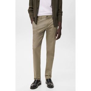 Mango Man - Slim Chino - Taupe - Heren Chino