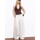 MANGO - NERI - Jeans - Wit - 5-pocket-style - Loosefit - Low Waist